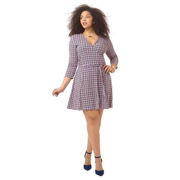 TUSALE  Sugarcane Print Perfect Wrap Mini Dress - Picture 8 of 8